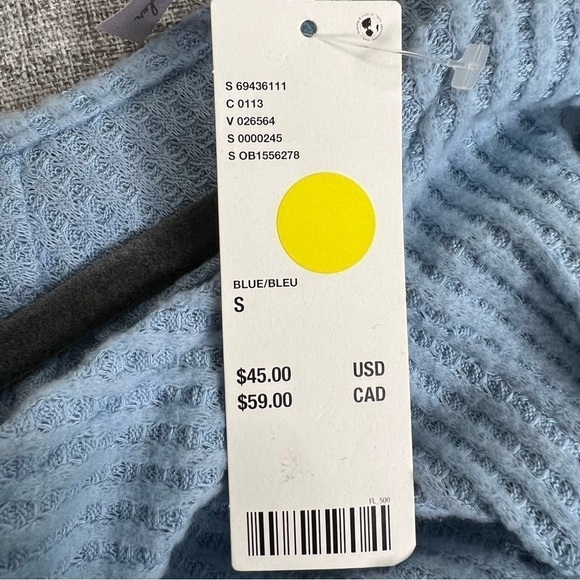 Out From Under Sadie Long Sleeve Crop Top - Picture 7 of 10